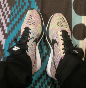 ͿЬNikeFlyknitRacerMultic